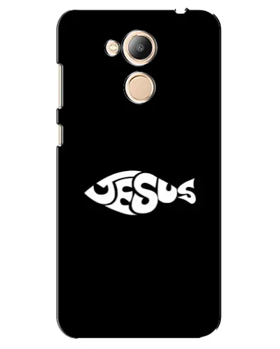 Чехол для Huawei Honor 6c Pro с картинкой «Рыба Jesus» Чехол для Huawei Honor 6c Pro с картинкой «Рыба Jesus»