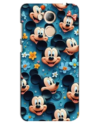 Чехол для Huawei Honor 6c Pro с картинкой «Паттерн Микки и Минни»