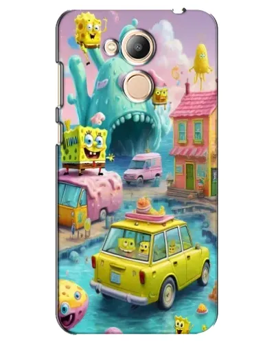 Чехол для Huawei Honor 6c Pro с картинкой «Монстр-трак приключения»