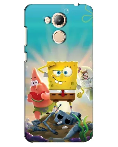 Чехол для Huawei Honor 6c Pro с картинкой «Спанч Боб победитель»