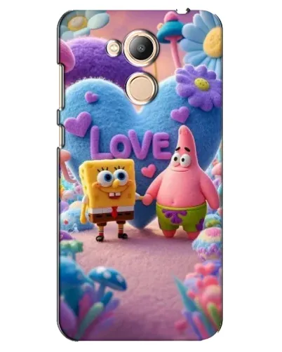 Чехол для Huawei Honor 6c Pro с картинкой «Губка Боб Патрик»