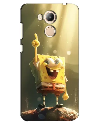 Чехол для Huawei Honor 6c Pro с картинкой «Сияющий Спанч Боб»