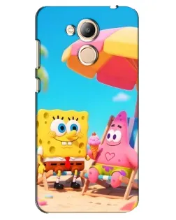 Чехол для Huawei Honor 6c Pro с картинкой «Отдых на пляже»
