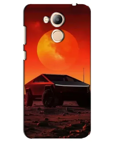 Чехол для Huawei Honor 6c Pro с картинкой «Cybertruck на Марсе»