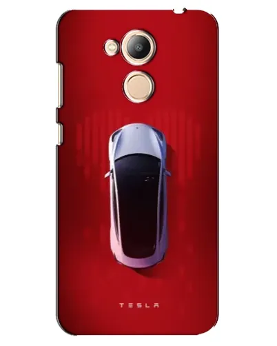 Чехол для Huawei Honor 6c Pro с картинкой «Tesla Top View»