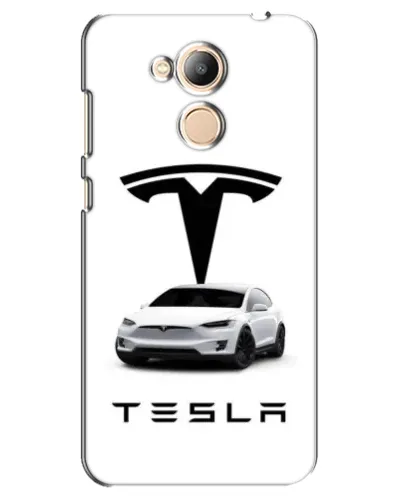 Чехол для Huawei Honor 6c Pro с картинкой «Tesla White Style»