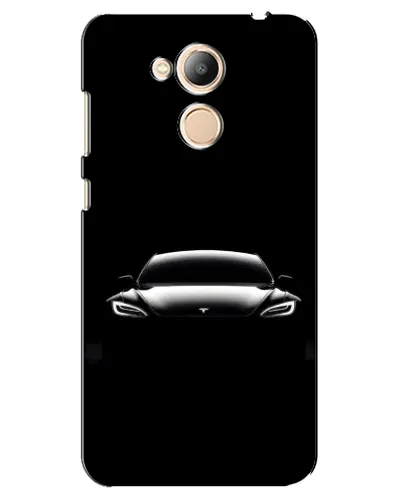 Чехол для Huawei Honor 6c Pro с картинкой «Фары Tesla Night»