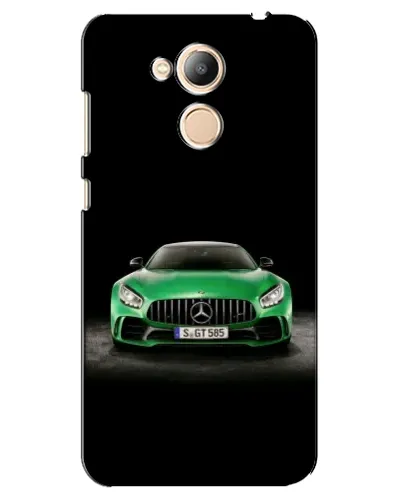 Чехол для Huawei Honor 6c Pro с картинкой «Mercedes — неоновый лого» Чехол для Huawei Honor 6c Pro с картинкой «Mercedes — неоновый лого»