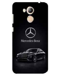 Чехол для Huawei Honor 6c Pro с картинкой «Mercedes — решетка радиатора»