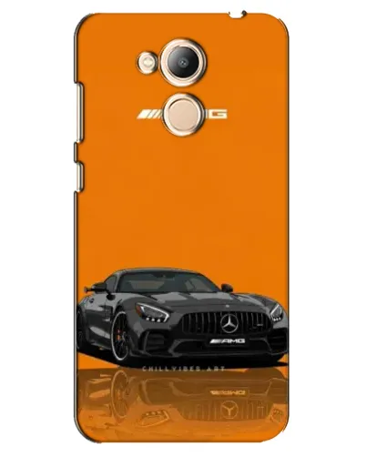 Чехол для Huawei Honor 6c Pro с картинкой «Оранжевый Mercedes AMG» Чехол для Huawei Honor 6c Pro с картинкой «Оранжевый Mercedes AMG»