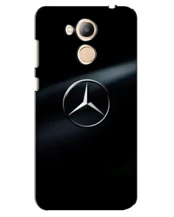 Чехол для Huawei Honor 6c Pro с картинкой «Mercedes на металле» Чехол для Huawei Honor 6c Pro с картинкой «Mercedes на металле»