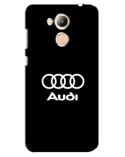 Чехол для Huawei Honor 6c Pro с картинкой «Классическое лого Audi»