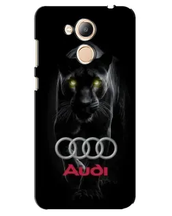 Чехол для Huawei Honor 6c Pro с картинкой «Пантера и Audi»