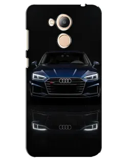 Чехол для Huawei Honor 6c Pro с картинкой «Audi — ночное отражение»