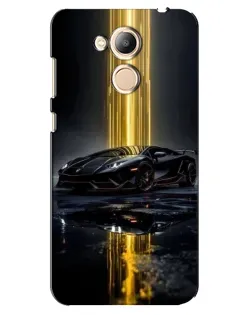 Чехол для Huawei Honor 6c Pro с картинкой «Ночной Lamborghini драйв»