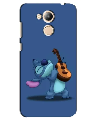 Чехол для Huawei Honor 6c Pro с картинкой «Стич с укулеле»