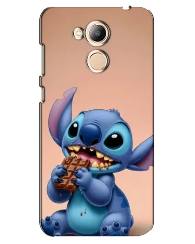 Чехол для Huawei Honor 6c Pro с картинкой «Стич ест шоколад»