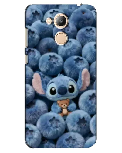 Чехол для Huawei Honor 6c Pro с картинкой «Стич и голубика»