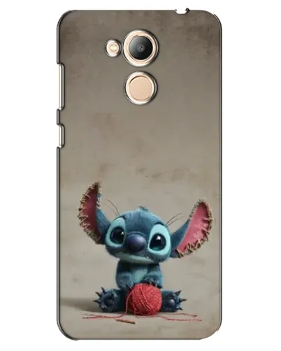 Чехол для Huawei Honor 6c Pro с картинкой «Стич на коричневом фоне»