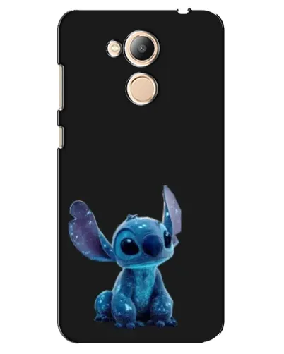 Чехол для Huawei Honor 6c Pro с картинкой «Стич на черном»