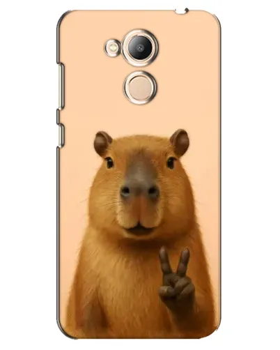 Чехол для Huawei Honor 6c Pro с картинкой «Капибара виктория»
