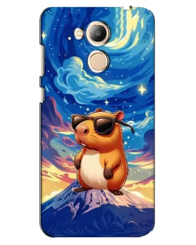 Чехол для Huawei Honor 6c Pro с картинкой «Капибара Ван Гога»