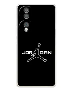 Чехол для Huawei Honor 70 с картинкой «Nike Pink Swirl»