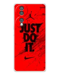 Чехол для Huawei Honor 70 с картинкой «Nike Just Do It»