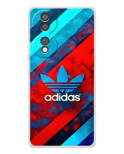 Чехол для Huawei Honor 70 с картинкой «Абстракция Adidas»