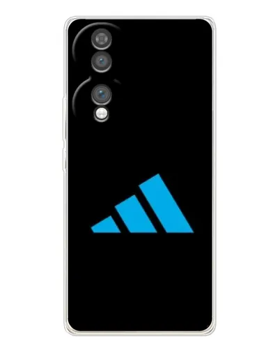 Чехол для Huawei Honor 70 с картинкой «Adidas Cyan Logo»
