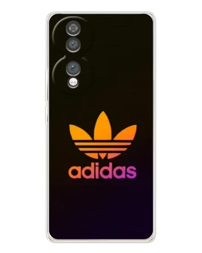 Чехол для Huawei Honor 70 с картинкой «Градиент Adidas»