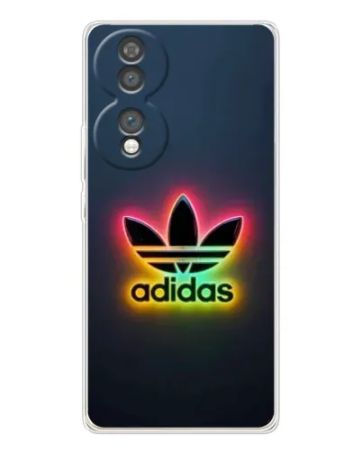 Чехол для Huawei Honor 70 с картинкой «Неоновый Adidas»