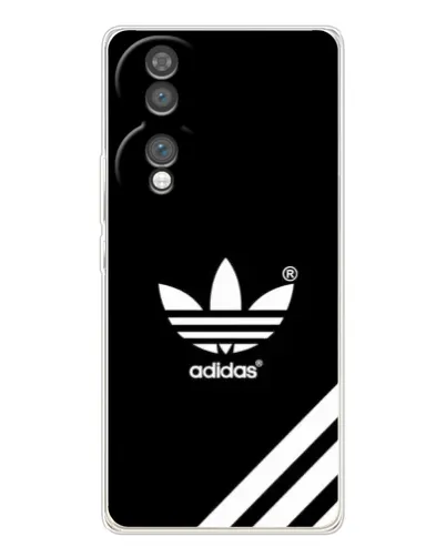 Чехол для Huawei Honor 70 с картинкой «Adidas с диагональными полосами»