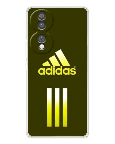 Чехол для Huawei Honor 70 с картинкой «Оливковый градиент Adidas»