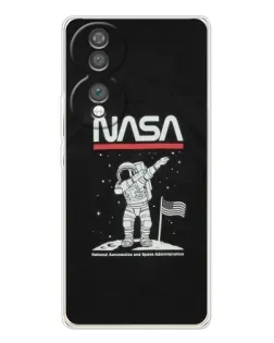 Чохол для Huawei Honor 70 з картинкою «NASA — крокуємо по Місяцю» Чохол для Huawei Honor 70 з картинкою «NASA — крокуємо по Місяцю»