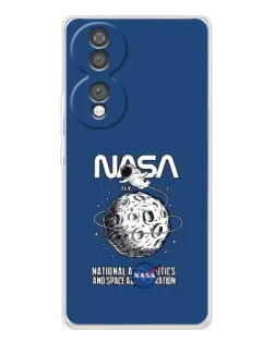 Чохол для Huawei Honor 70 з картинкою «NASA — місячна місія» Чохол для Huawei Honor 70 з картинкою «NASA — місячна місія»