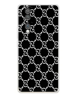 Чехол для Huawei Honor 70 с картинкой «Gucci — сетчатый паттерн»