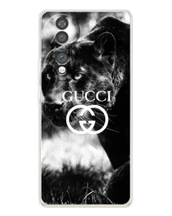 Чехол для Huawei Honor 70 с картинкой «Gucci — дикая природа»