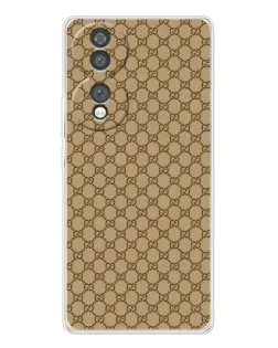 Чехол для Huawei Honor 70 с картинкой «Gucci — классический беж»