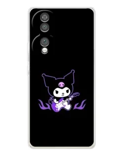 Чехол для Huawei Honor 70 с картинкой «Электрическая Kuromi»