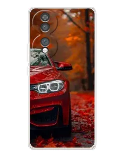 Чехол для Huawei Honor 70 с картинкой «Осенняя BMW M4»