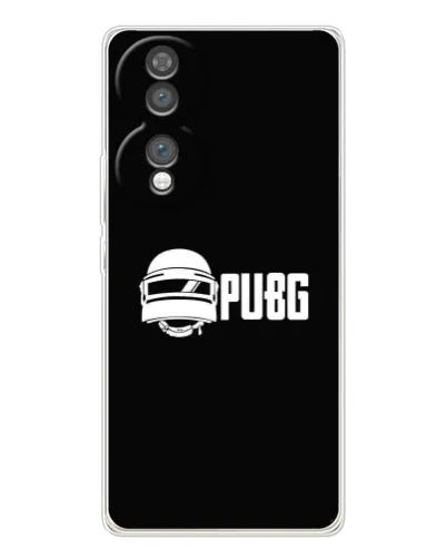 Чохол для Huawei Honor 70 з картинкою «PUBG — класичний лого»