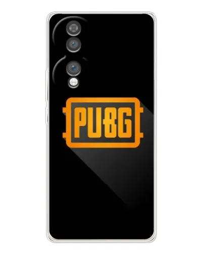 Чохол для Huawei Honor 70 з картинкою «PUBG — рамка лого»