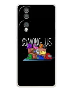 Чехол для Huawei Honor 70 с картинкой «Логотип Among Us» Чехол для Huawei Honor 70 с картинкой «Логотип Among Us»