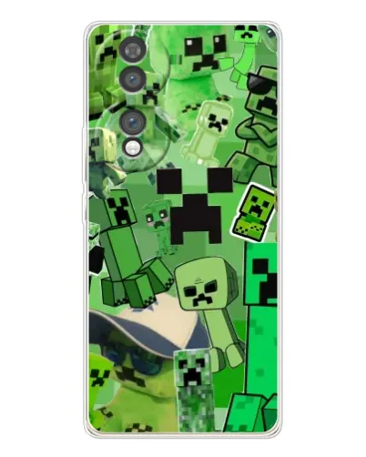 Чохол для Huawei Honor 70 з картинкою «Кріпери Minecraft» Чохол для Huawei Honor 70 з картинкою «Кріпери Minecraft»