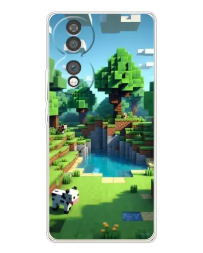 Чохол для Huawei Honor 70 з картинкою «Minecraft літній день» Чохол для Huawei Honor 70 з картинкою «Minecraft літній день»