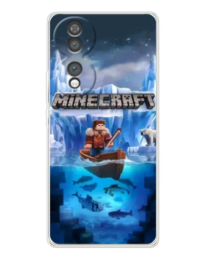Чохол для Huawei Honor 70 з картинкою «Minecraft льодянийсвіт» Чохол для Huawei Honor 70 з картинкою «Minecraft льодянийсвіт»