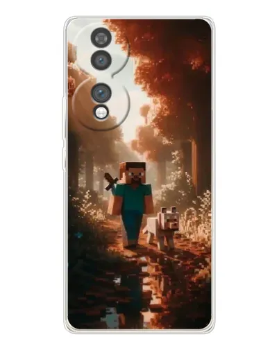 Чохол для Huawei Honor 70 з картинкою «Стів у лісі» Чохол для Huawei Honor 70 з картинкою «Стів у лісі»