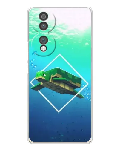Чехол для Huawei Honor 70 с картинкой «Черепаха Minecraft» Чехол для Huawei Honor 70 с картинкой «Черепаха Minecraft»