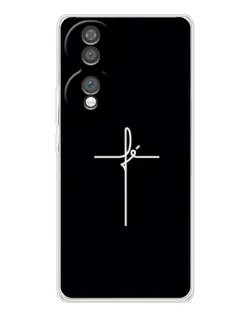 Чехол для Huawei Honor 70 с картинкой «Тонкий крест» Чехол для Huawei Honor 70 с картинкой «Тонкий крест»